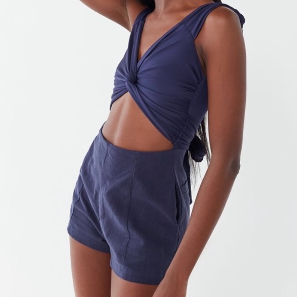 Urban Outfitters Dresses & Skirts - Urban Outfitters Cut Out Tie-Back Romper